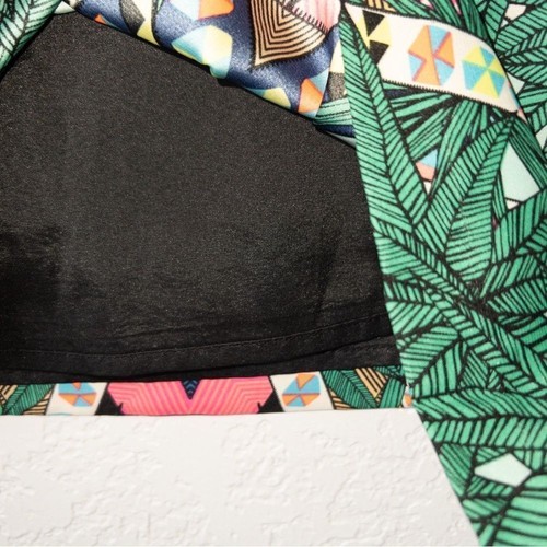 New Mara Hoffman Green Maristar Printed Leaf Shift Dress Size XS - Picture 6 of 8