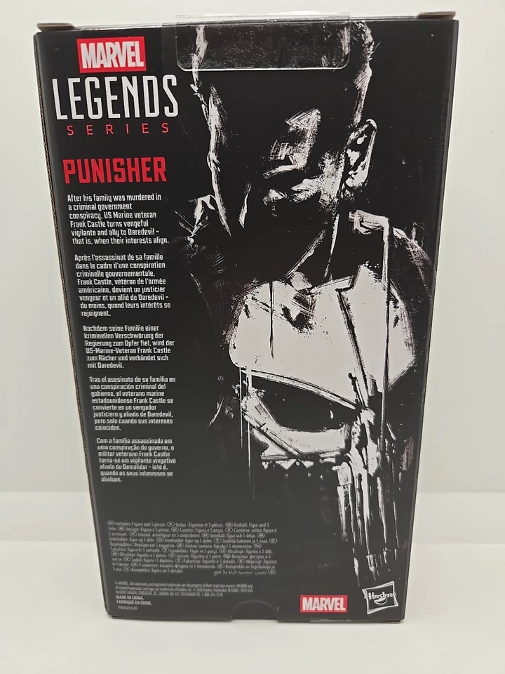 Marvel Legends Punisher Daredevil Born Again 2025 Frank Castle Disney+ EN STOCK Foto 2 de 2