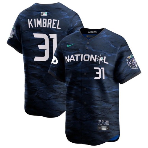 2023 All-Star Game MLB Elite Baseball Jersey Men's 44 NIKE National League Blue