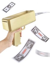 Gold Money Shooter Gun Make It Rain Party  Music Video Prop Fun Novelty Gift
