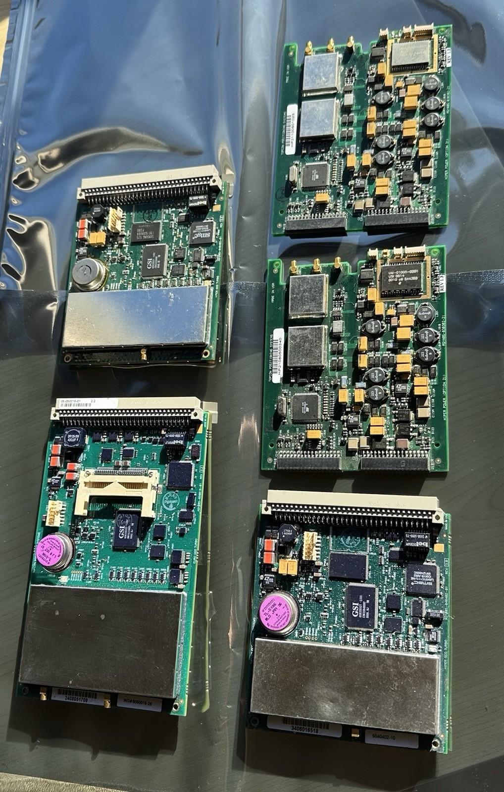 Topcon GPS System Five 3D-MC 9901 9168 Hiper Plus Lite Boards Parts