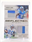 JAHMYR GIBBS BARRY SANDERS 2025 LUMINANCE REFLECTED PATCH GOLD /50 Q4860