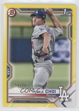 2021 Bowman Prospects Yellow Border 56/75 Hyun-il Choi #BP-130 5i1