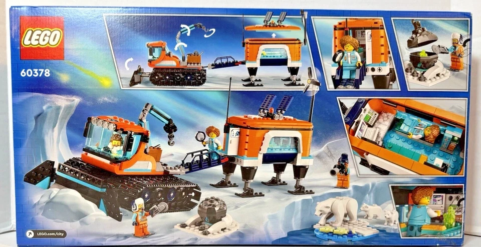 LEGO (60378) City: Arctic Explorer грузовик и мобильная лаборатория - новый запечатанный снят с производства - - Изображение 2 из 4