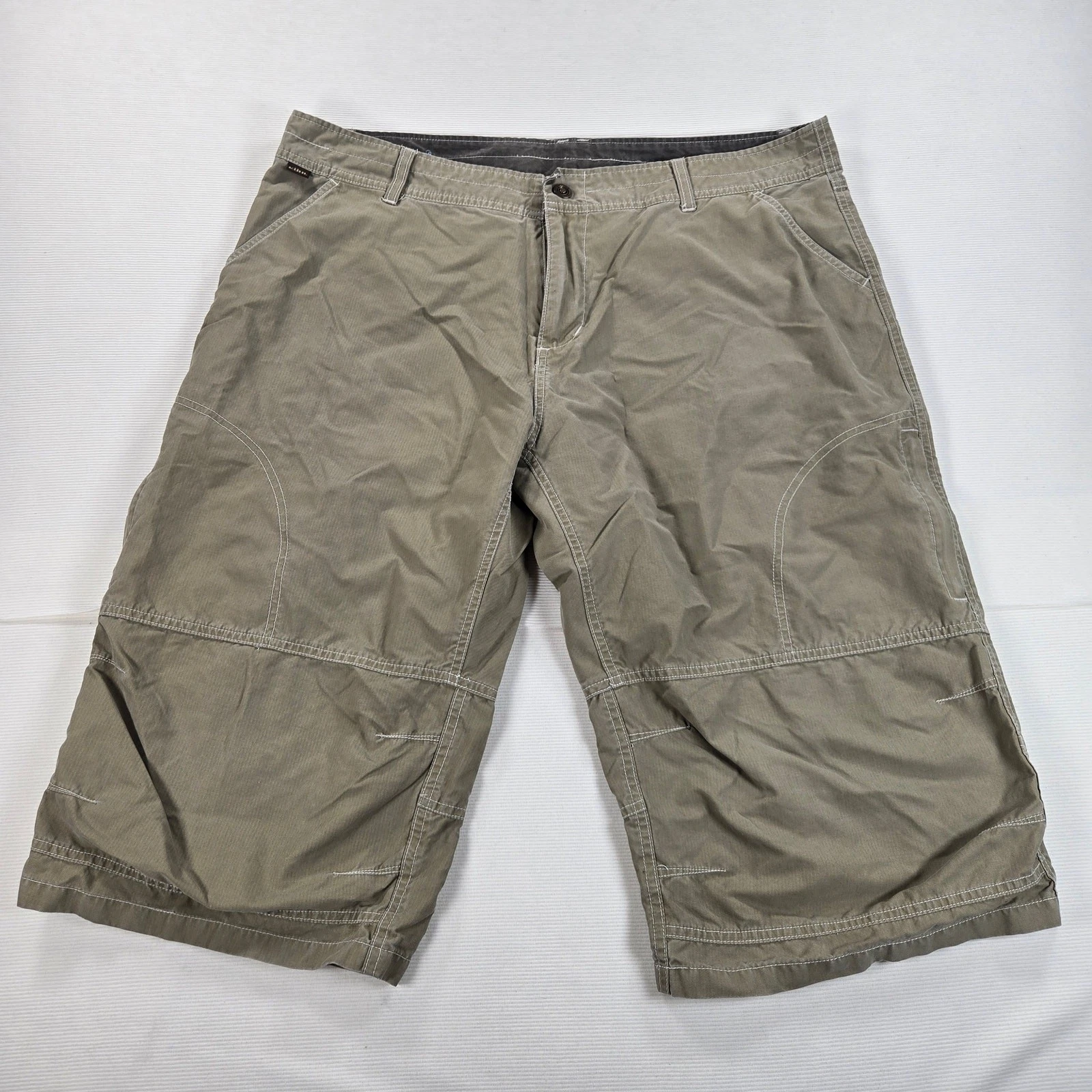 Kuhl Dry Hiking Outdoor Tan Nylon Casual Shorts Men's Size 40