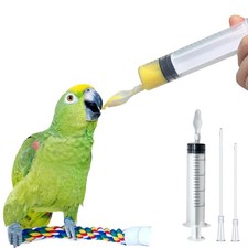 Baby Bird Feeding Syringe,Parrot Small Pet,Manual Syringe Feeder, Milk Water,...