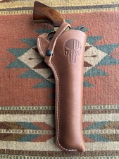 Western Field Holster w Skull Fits Colt 1873 SAA Uberti Pietta Ruger Vaquero 7.5