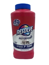 Resolve Pet Expert Carpet Moist Powder Large Area 18 Oz (Open Box) HTF