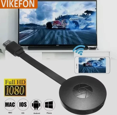 HDMI-Dongle Wifi Wlan HD 1920P TV-Stick Dongle Chrom Miracast Mac USB Anycast - Bild 1 von 4