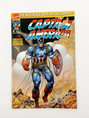 Panini Marvel Comic - Die Wiedergeburt der Helden: CAPTAIN AMERICA #7 / Z1 - Bild 1 von 4