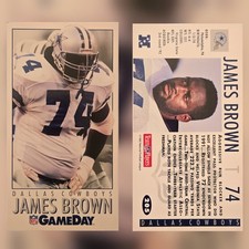 ☆ DALLAS COWBOYS ☆ 1992 NFL GameDay Football - 99¢ You Pick, Complete Your Set!