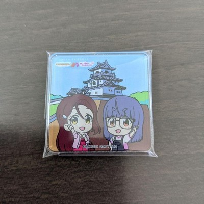 Love Live!Sunshine!x Laid-Back Camp Acrylic Magnet Riko Chaki