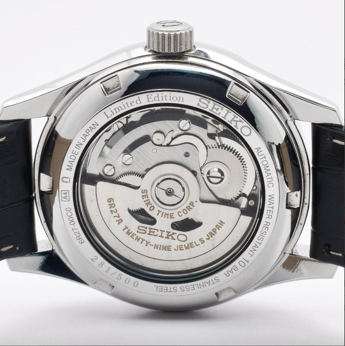 Seiko Presage SARW005 6R27 Enamel Dial 100th Anniversary Limited Men's Used image 3