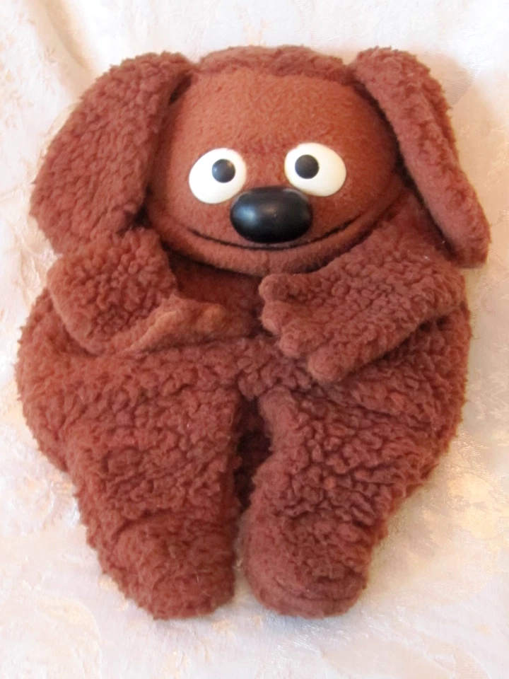 De colección Muppets Rowlf El Perro 1977 Fisher Price 17” Peluche Marioneta de Mano Jim Henson 852 Foto 2 de 4