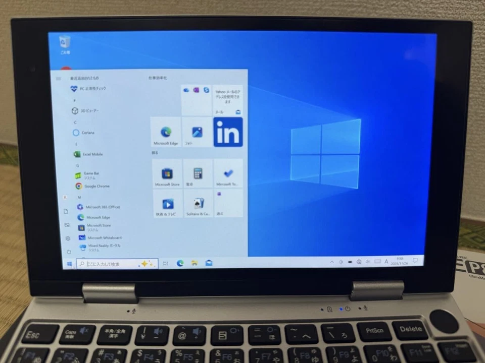 NANOTE P8 UMPC-02-SR N4200/8GB/64GB/Win10funzionante confermato - Immagine 2 di 4
