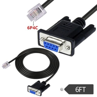 RS232DB9 Female to RJ11 6P4C Control Cable for AP7800,AP7900 Stable Signal