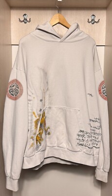 Travis Scott Utopia Circus Maximus Tour white hoodie for men's