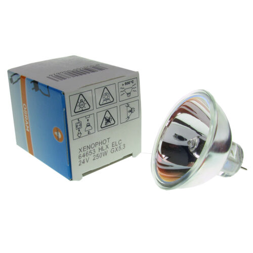 ELC 24v 250w GX5.3 XENOPHOT Osram A1/259 64653 Disco Stage Studio Bulb Lamp ELC - Picture 3 of 4