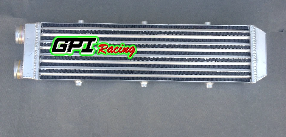 Delta Fin Design One Sided Aluminum Intercooler 550x140x70 mm 2.2" Inlet outlet - Image 2 of 4
