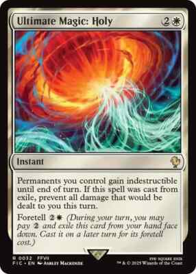 Ultimate Magic: Holy - 32 - NM - Commander: FINAL FANTASY - MTG