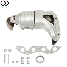 For 2001-2005 Honda Civic DX LX EX GX 1.7L Exhaust Manifold Catalytic Converter