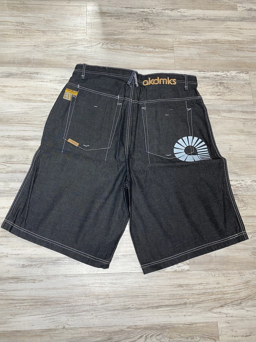 金欠大学生様Leather Gimick Baggy Shorts S Akademiks Denim Shorts for Men for sale - eBay