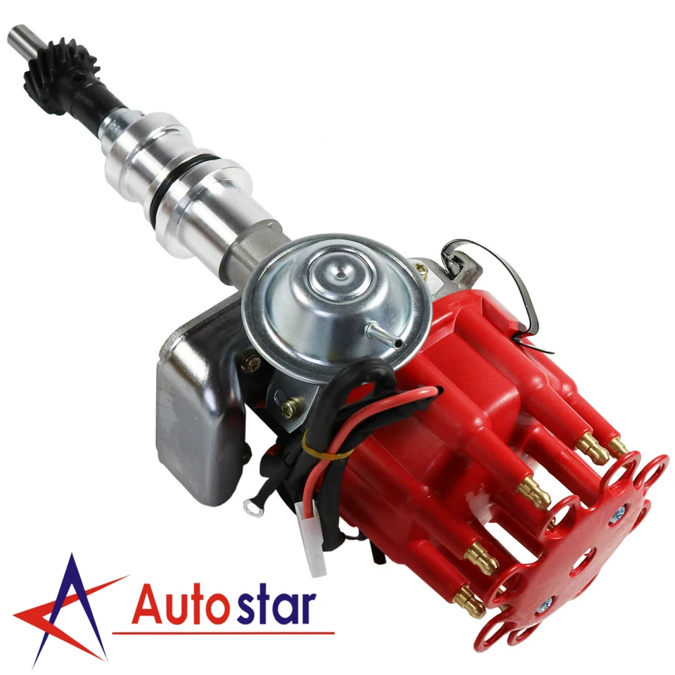 Distribuidor de rendimiento HEI adecuado para Ford 289 302 bloque pequeño SBF listo para funcionar Foto 3 de 4