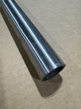 304 Stainless Steel Round Tube, 1.75" OD x 0.12" Wall x 8” Length, 1.51" ID