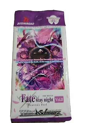 Weiss Schwarz Fate / Stay Night Heaven's Feel 2 Booster Box (20 Packs)