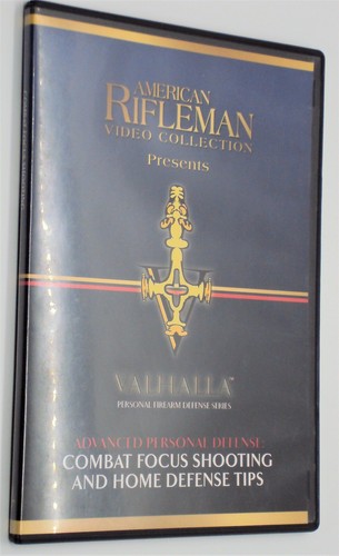 PERSONAL FIREARM DEFENSE DVD COMBAT FOCUS SHOOTING & HOME DEFENSE TIPS VALHALLA