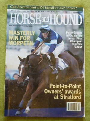 HORSE & HOUND / 1993 JUNE 10 / MASTERLY WIN FOR MORPETH