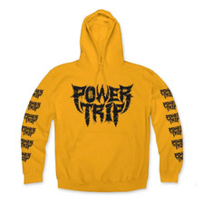 NEW Power Trip Band Logo Classic Hoodie Yellow Gift Fan AR400