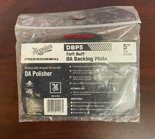 Meguiars Dbp5 Pro Soft Buff Da Polisher Tool Backing Plate 5 Smoother Finish