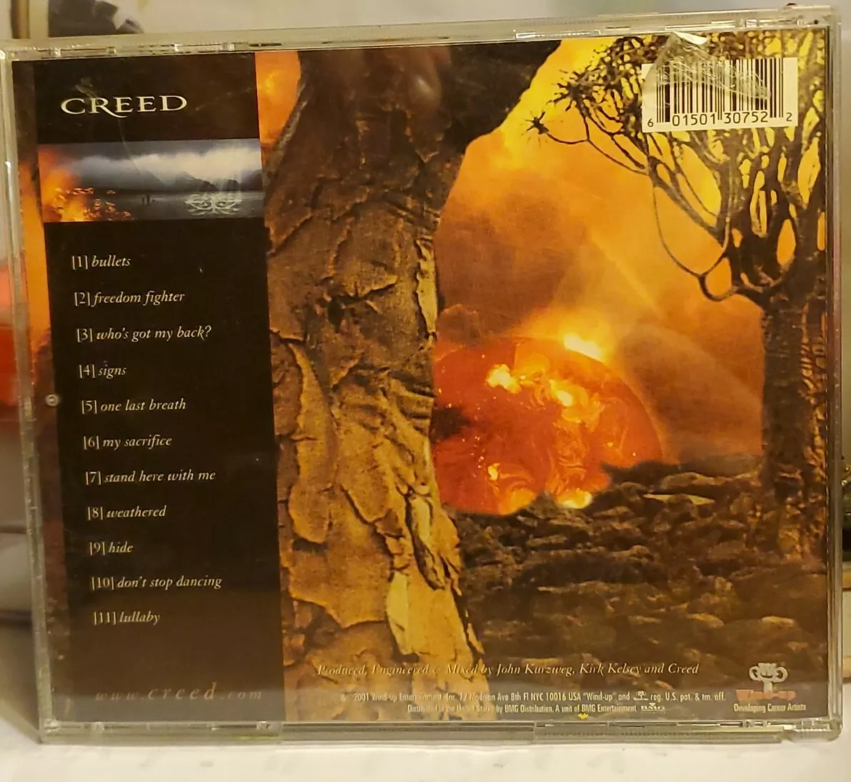 Creed weathered album - My Sacrifice by aBie_edGaR and konsistand