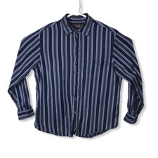 Tasso Elba Long Sleeve Button Down Dress Shirt - Multi Color Men's Size: XL