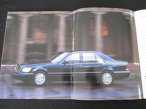 Mercedes Clase S 1995 conjunto de folletos publicitarios S320 S420 S500 S600 catálogo de artículos - Imagen 4 de 8