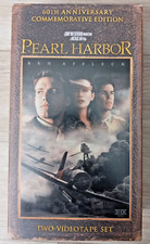 Pearl Harbor VHS 2001 2-Tape Set 60th Anniversary Commemorative Edition