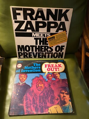 Frank Zappa Meets The Mothers Of Prevention, Freak Out 3 LP Vinyl Lot VG+