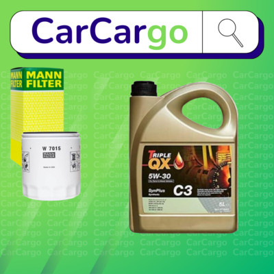 MANN Service Kit Fit Ford Focus C-Max 2.0 Petrol 2004-2007 Filter + TQX 5W-30