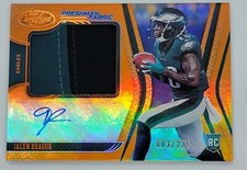 Jalen Reagor 2020 Certified Football Freshman Fabric  #003/225 Orange Rookie