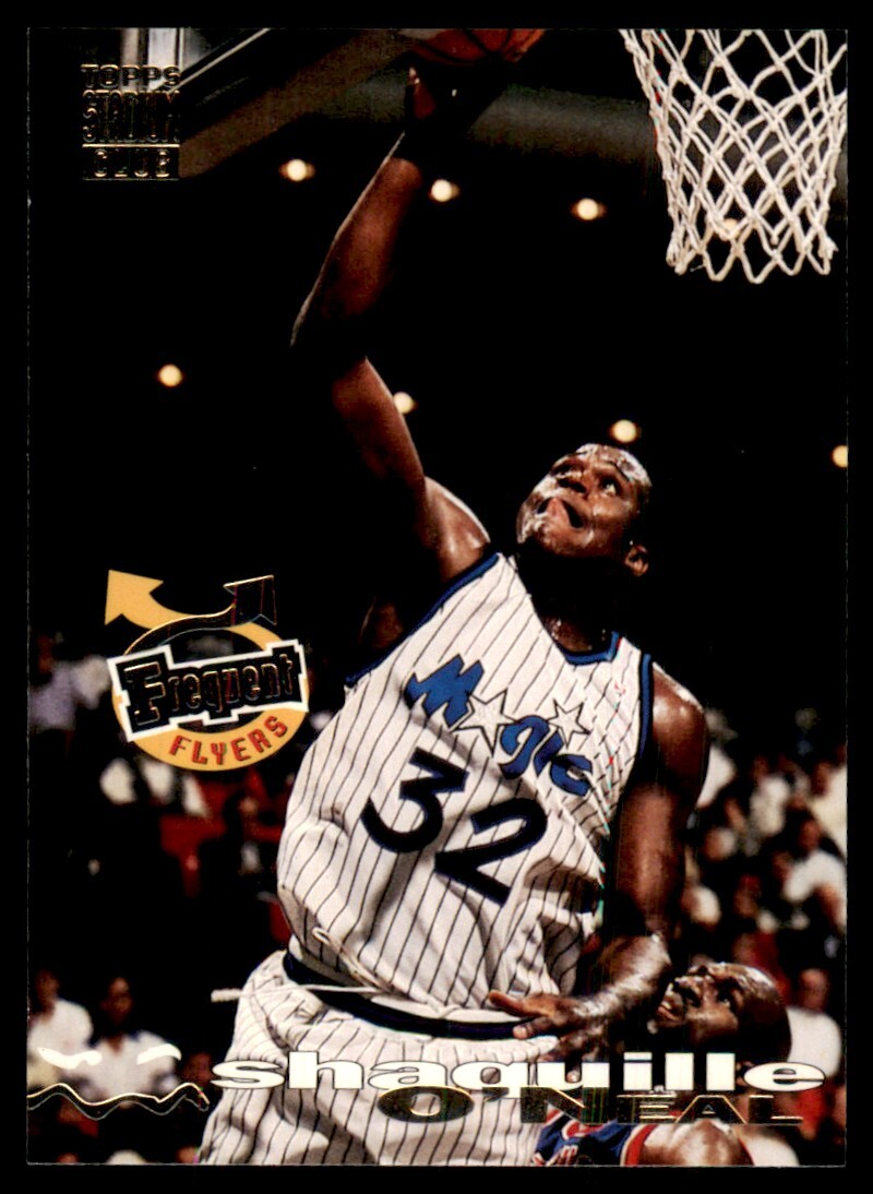 1993-94 Topps Stadium Club Frequent Flyers Shaquille O'Neal