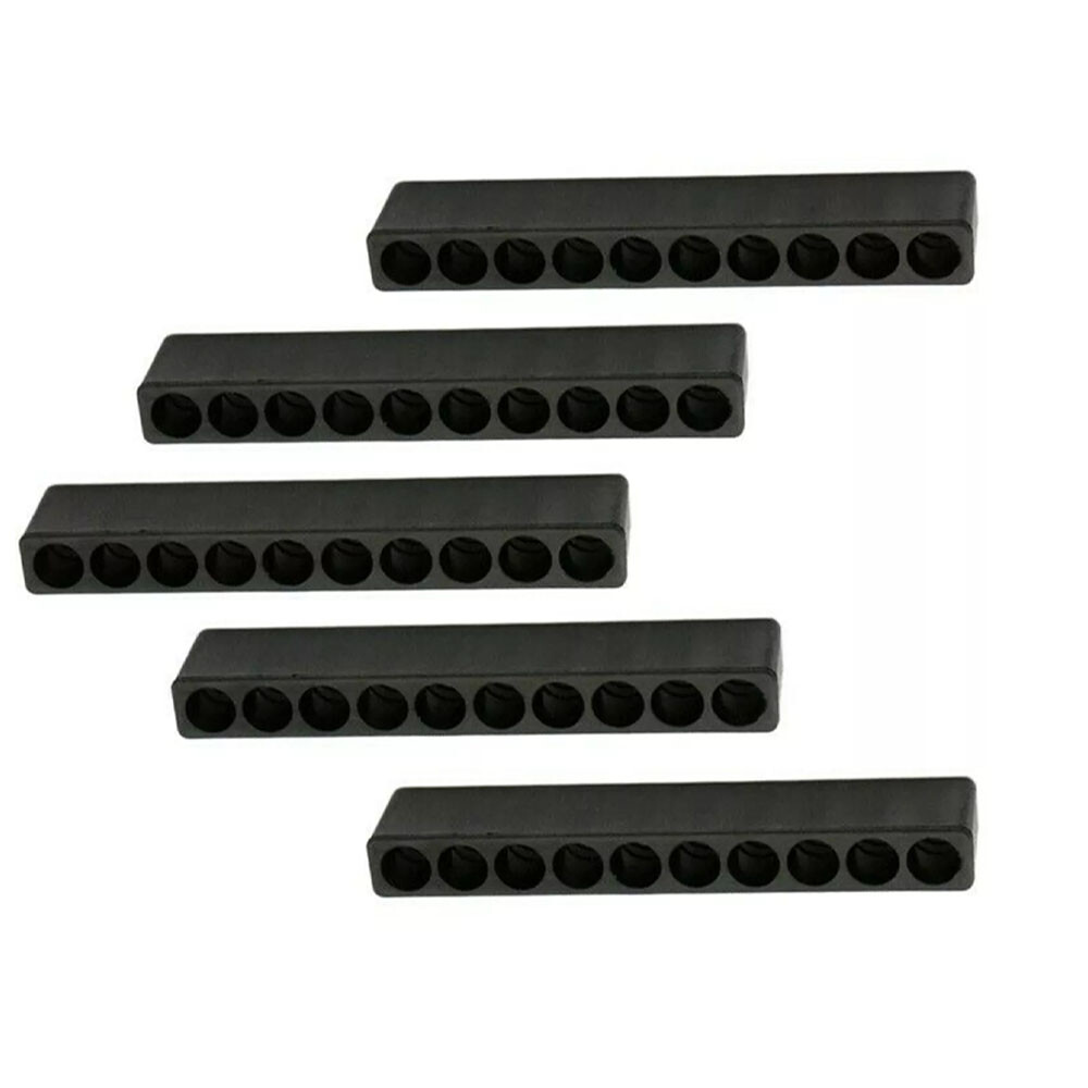 20* Screwdriver Bit Holder 10 Holes 1/4 Hex Shank PVC Storage Organizer Case USA