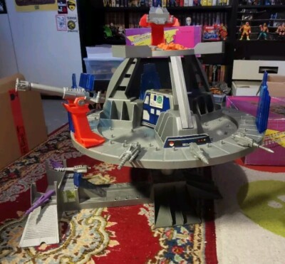 Rare 5.5 Vintage 80s Remco MAN-TECH HQ Space Base Motu KO BOOTLEG
