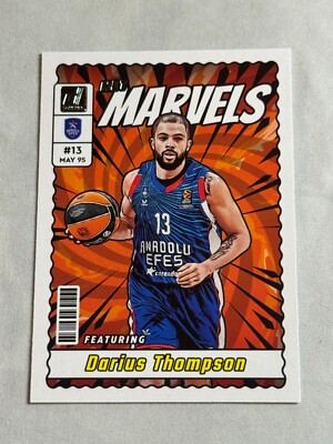 2023-24 Donruss Euroleague Net Marvels Darius Thompson #2 Anadolu Efes Istanbul