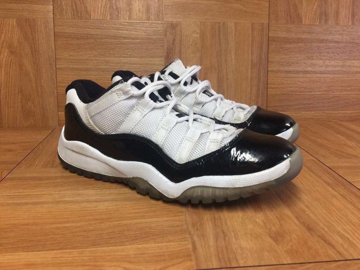 RARE🔥 Nike Air Jordan 11 XI Retro Concord Black Low 505835 RARE🔥 Nike Air Jordan 11 XI Retro Concord Black Low 505835
