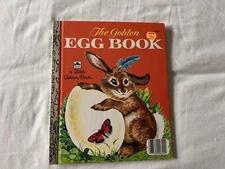 Vintage A Little Golden Book The Golden Egg Book  HC Margaret Wise Brown 1975 ST