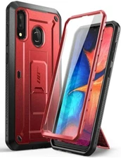 For Samsung Galaxy A20 / A30, SUPCASE UBPro Full-Body Built-in Screen Case Cover