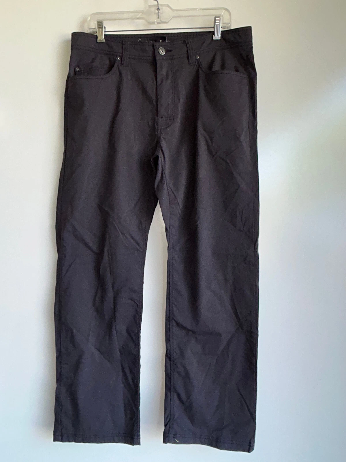 Prana Mens 36x28 Brion II Slim Fit Pants Stretch Tech Outdoor Travel Hiking
