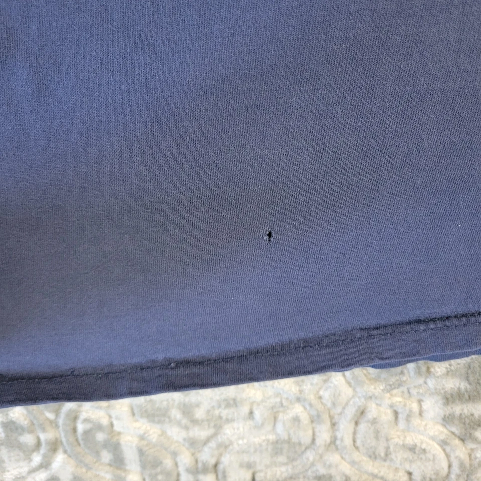 Camisa masculina vintage Rolling Stones XL Voodoo Lounge US Tour anos 90 Budweiser Brockum - Imagem 4 de 4