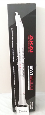 NEW AKAI EWI Solo White Digital Wind Instrument Synthesizer